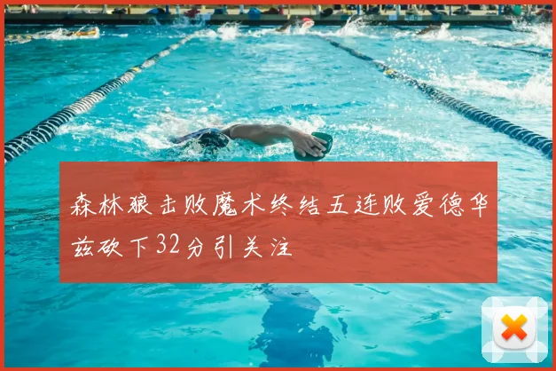 森林狼击败魔术终结五连败爱德华兹砍下32分引关注